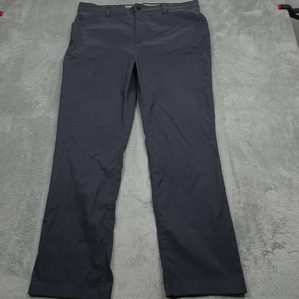 Orvis Pants Mens 40x32 Gray Outdoor Casual Pockets Straight Nylon